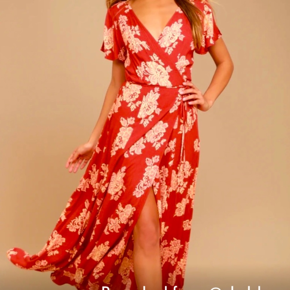 Firm Heart of Marigold Maxi Dress